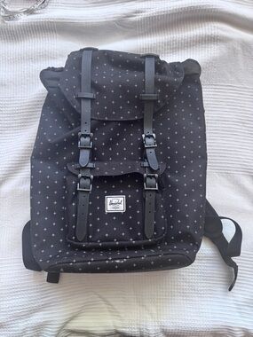 Herschel little America backpack Swiss cross pattern